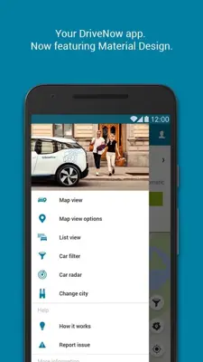 DriveNow android App screenshot 3